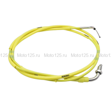 Трос газа NIBBI GY6 L-1800 mm, для карбюраторов PE PWK желтый