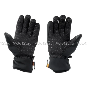 Мотоперчатки тёплые Masontex F29. Размер- XXL ( чёрный-золото )