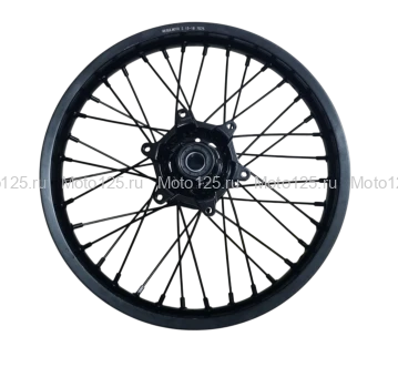 Диск колесный задний 18" Regulmoto Holeshot, Crosstrec, алюминий, сплав 7116 черный