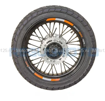 Колеса МОТАРД комп-т Crosstrec, Legend, Holeshot (диски алюм. с шиной 120/70-17,150/70-17, зв.520-40