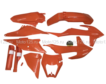 Комплект пластика на мотоцикл KTM 21-23 (Оранжевый)