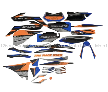 Наклейки на пластик комплект Regulmoto Athlete Pro