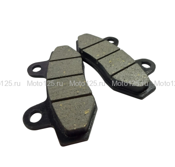Колодки тормозные 086R ZR, Sport 003, питбайк (двухпоршневой суппорт) 9мм толщина