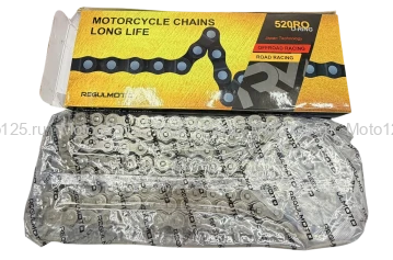 Цепь приводная REGULMOTO 520RO-120L сальниковая O-Ring