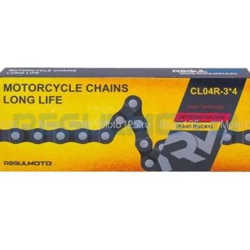 Цепь ГРМ CL04R 3X4 104L REGULMOTO CB250D-G, ZS172FMM-3A, ZS174MN