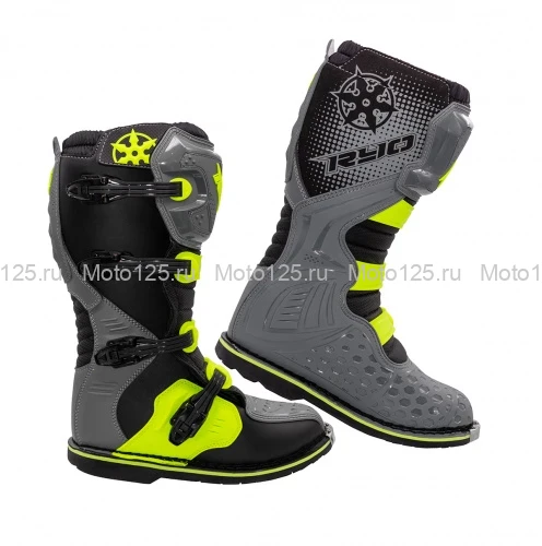Мотоботы RYO Racing MX3, желтый/серый. Размер:44