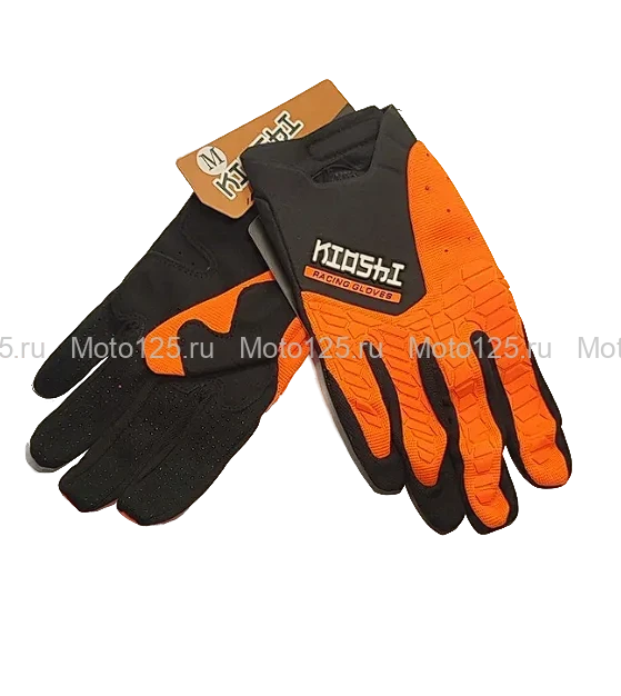 Мотоперчатки Kioshi GLA002. Размер M (оранжевый)