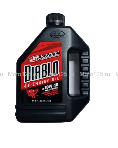 MAXIMA RACING OILS Maxima Diablo 4-тактное 10W-40 Масло моторное, Минеральное, 1 л