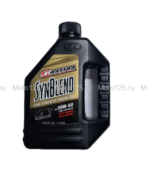 MAXIMA RACING OILS Syn Blend масло 10W-40 Масло моторное, Полусинтетическое c эстерами, 1 л