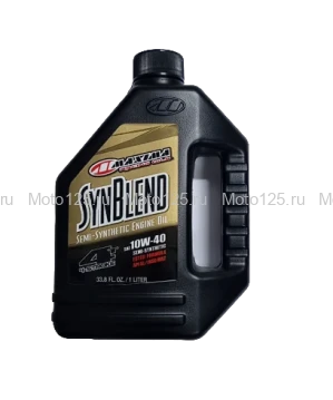 MAXIMA RACING OILS Syn Blend масло 10W-40 Масло моторное, Полусинтетическое c эстерами, 1 л