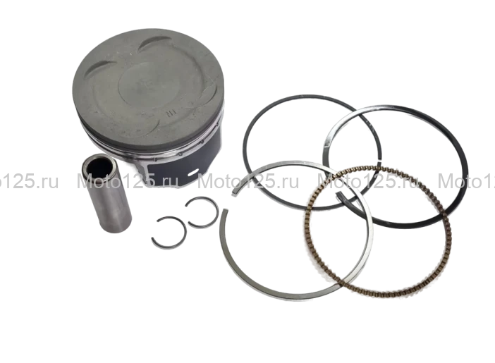 Поршень в сборе ZS175FMM 75mm 300сс (4 клапана) ( 74.5мм )