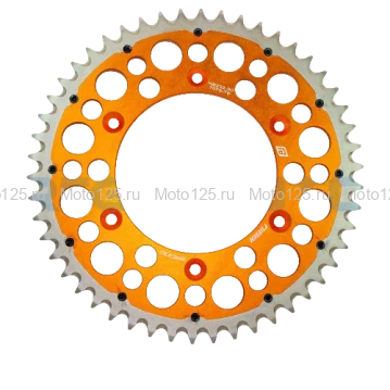 Звезда ведомая 520-50 Nibbi Racing PRO (составная) KTM, Crosstrec, LEGEND, GR-8, GR-7 оранж