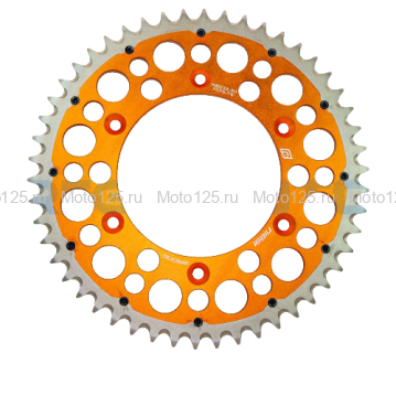 Звезда ведомая 520-50 Nibbi Racing PRO (составная) KTM, Crosstrec, LEGEND, GR-8, GR-7 оранж