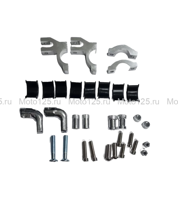 Защита рук KTM style усиленная с креплением IGP ( белый )