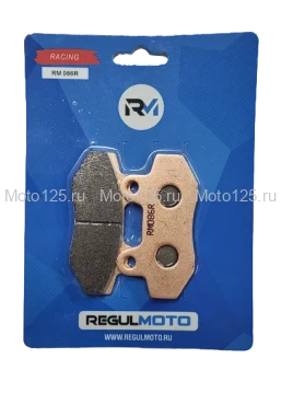 Колодки тормозные RM 086R ZR, Sport 003 Питбайк двухпоршневой суппорт "Racing"