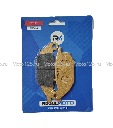Колодки тормозные RM 343S задние Seven, Onix, Sport 003 с 2022г.  "Sport"