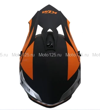 Мотошлем KTM цвет:(черный матовый, оранжевый) размер: XL