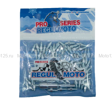 Шипы Regulmoto PRO Series Н19 c карбид-фольфрамовым сердечником (дл. резьбы 10мм) компл. 100шт