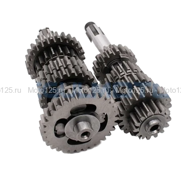 Валы КПП в сборе комплект ZS172FMM-3 PR, 6 передач +
