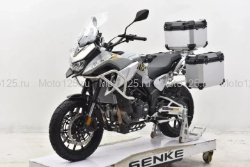 Мотоцикл Regulmoto Discovery с ПТС серый (с кофрами) RM