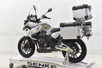 Мотоцикл Regulmoto Discovery с ПТС серый (с кофрами) RM