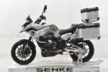 Мотоцикл Regulmoto Discovery с ПТС серый (с кофрами) RM